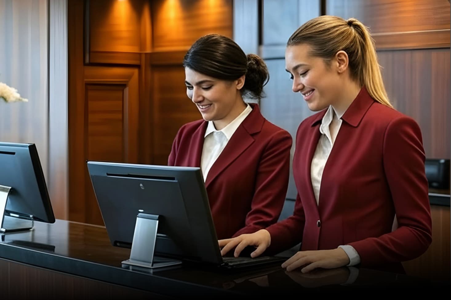 Receptionist testimonial